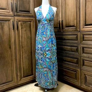 Beautiful Tommy Bahama maxi halter dress